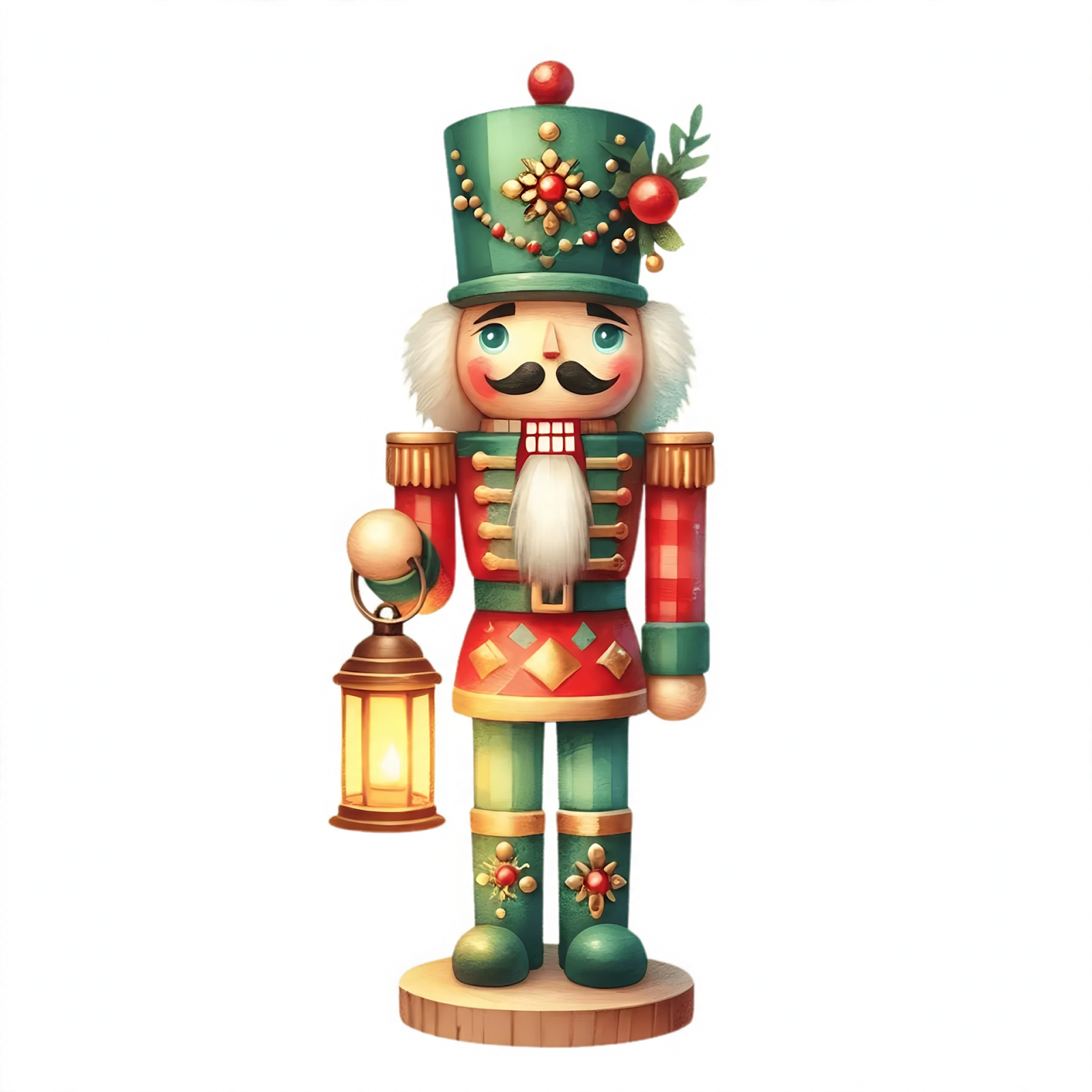 Nutcracker Wooden Sign for Garden and Entrance