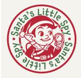 Santa's Little Spy logo