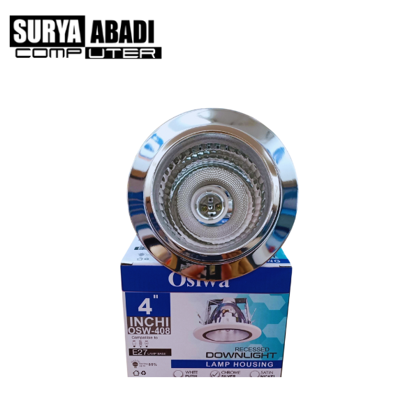 FITTING DOWNLIGHT OSIWA DL-408 SILVER