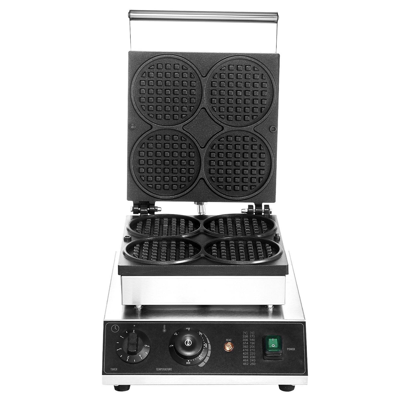 Photo 3 of Industrial Round Waffle Maker 4 Slice