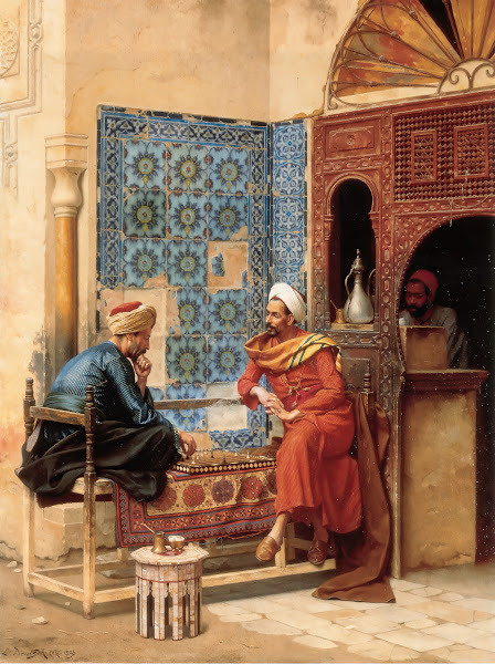 The Chess Game 1896