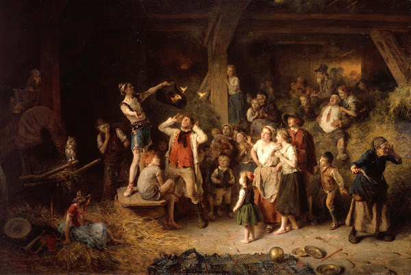 The magician in the barn 1862