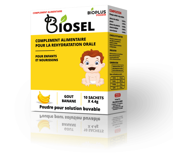 BIOSEL SEL DE REHYDRATATION ''BANANE''