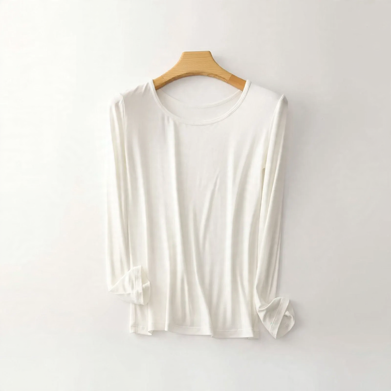 Women's Thermal Shirt, Round Neck, Shaping