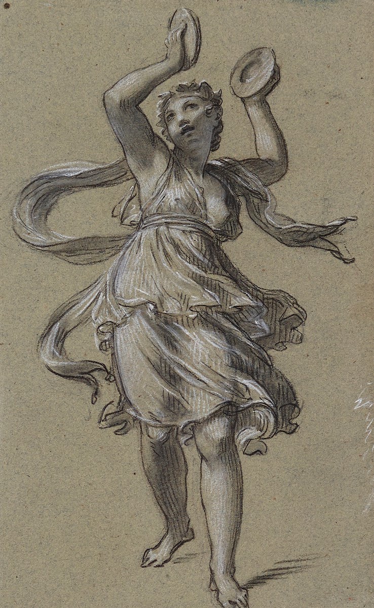 Danseuse aux cymbales 1800