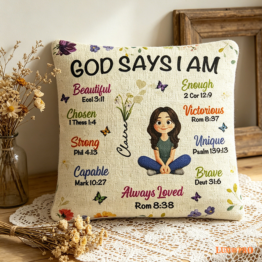 Woven Pillow with Insert
