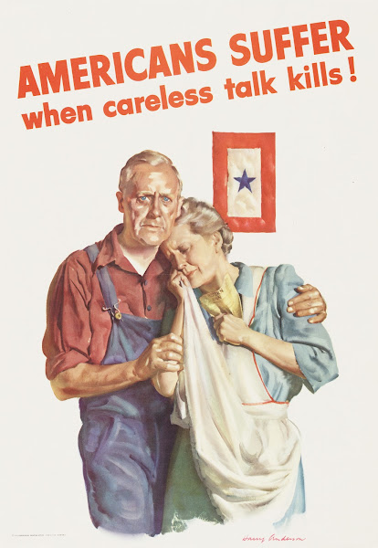 Americans Suffer When Careless Talk Kills 1943