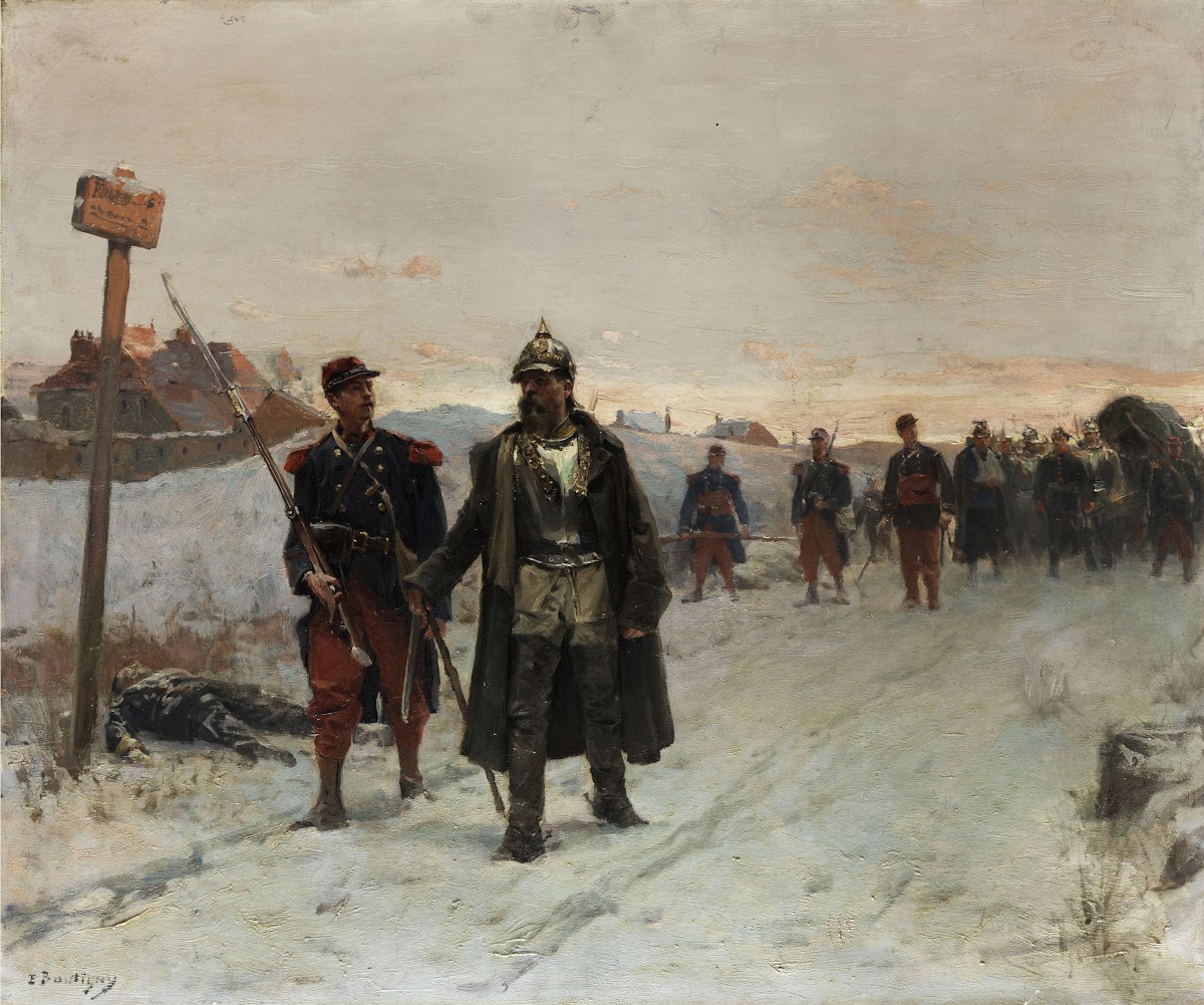 Szene aus dem dt frz Krieg