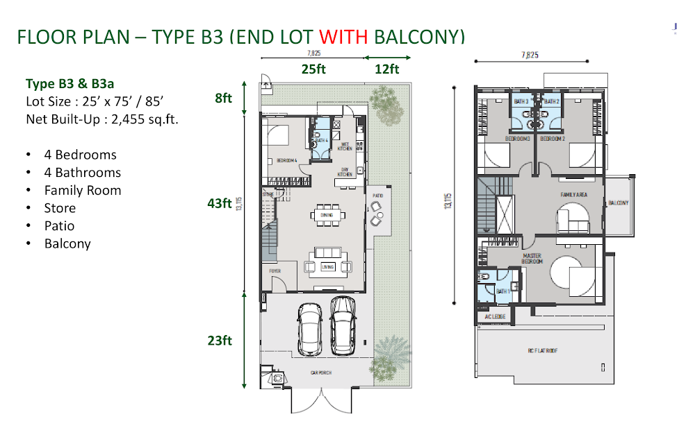 Jardin Residences 2 (Precinct 6A1) floor plan