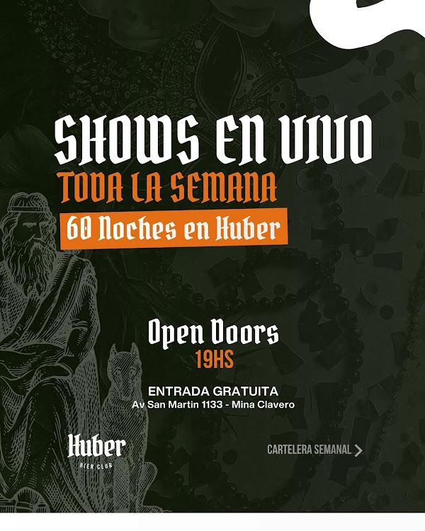 60 Noches en Huber