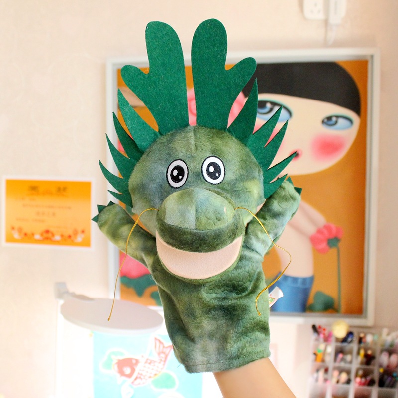 Plüsch-Handpuppe Löwe, 24 cm