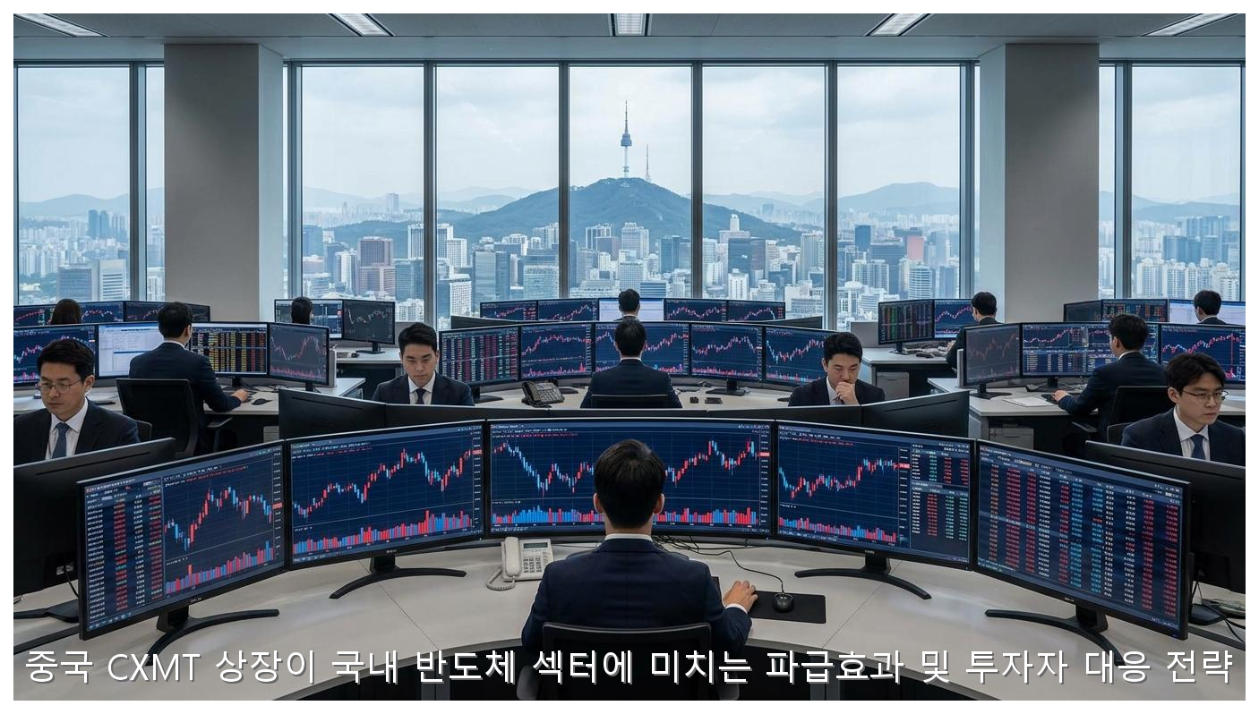 중국 CXMT 상장이 국내 반도체 섹터에 미치는 파급효과 및 투자자 대응 전략 핵심 안내 및 분석 인포그래픽 (7)