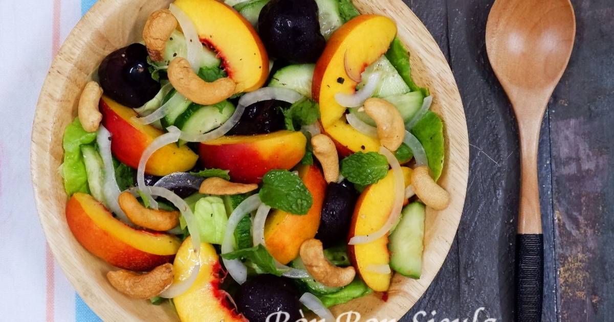 Salad Đào - Peach Salad