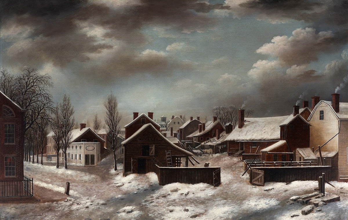 Winter Scene in Brooklyn c 18171820