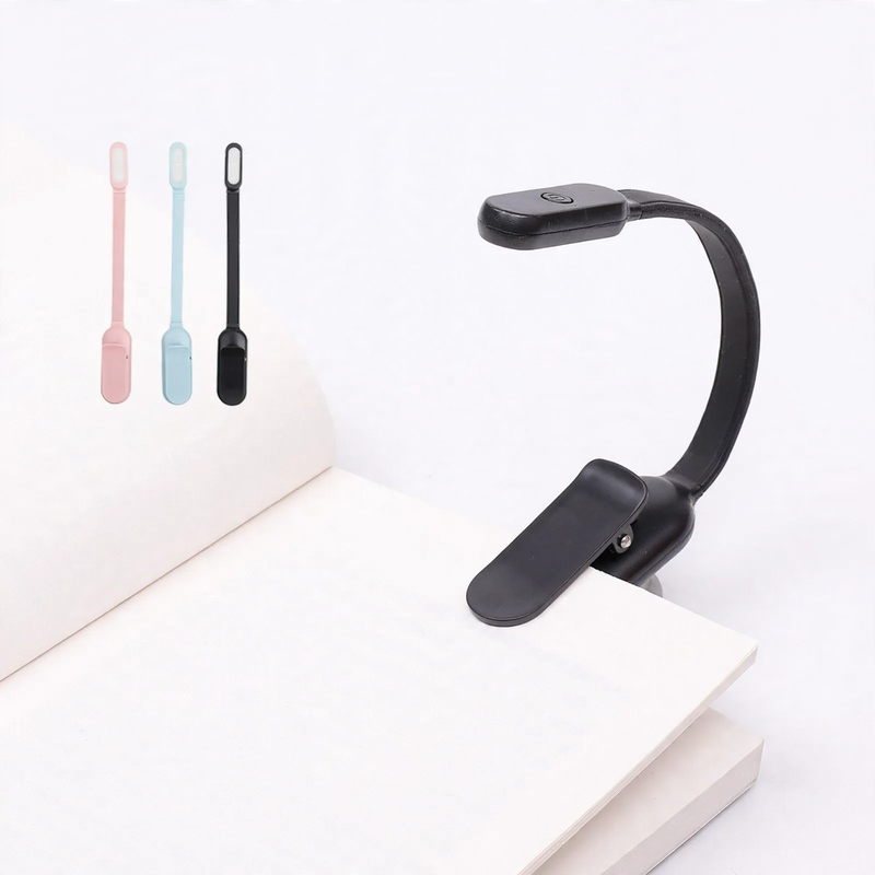 Mini Clip Light with Battery for Desk and Study