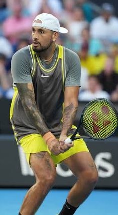 Nick Kyrgios at the Australian Open