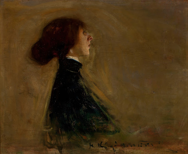 Portrait of Bronisława Ostrowska 1901