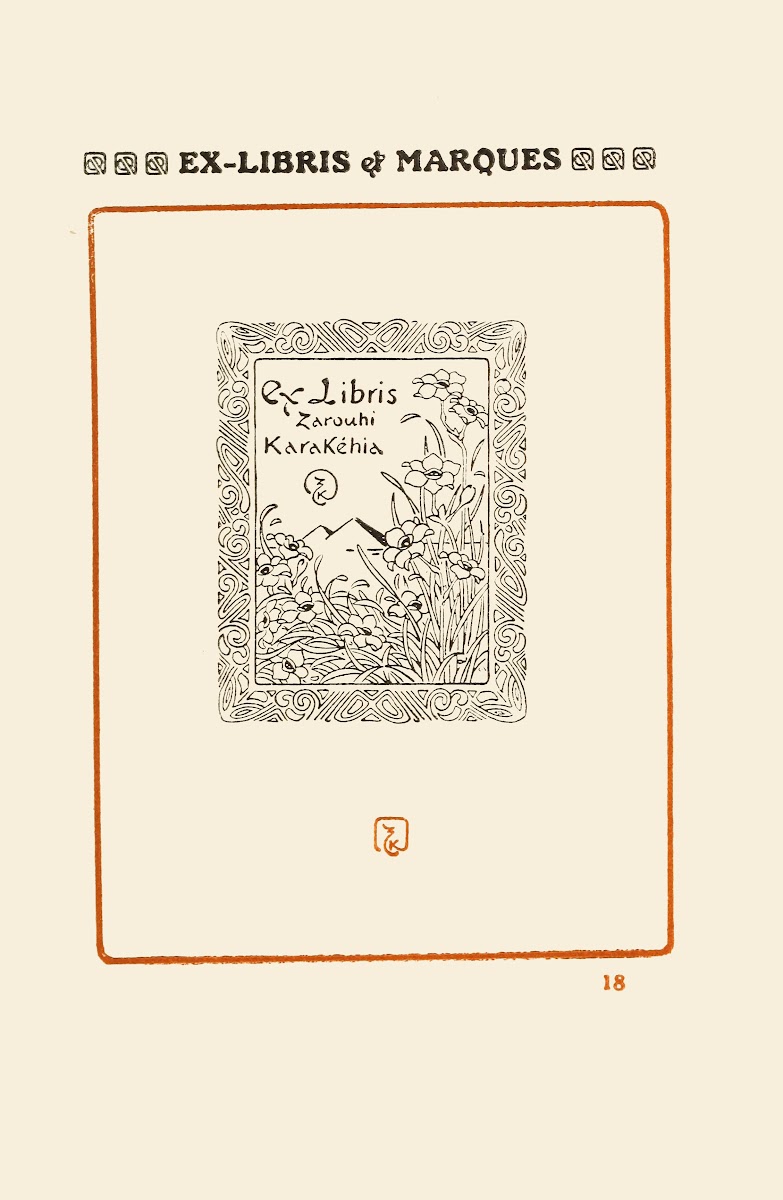 Le second livre des monogrammes marques cachets et es libris Pl16 1908