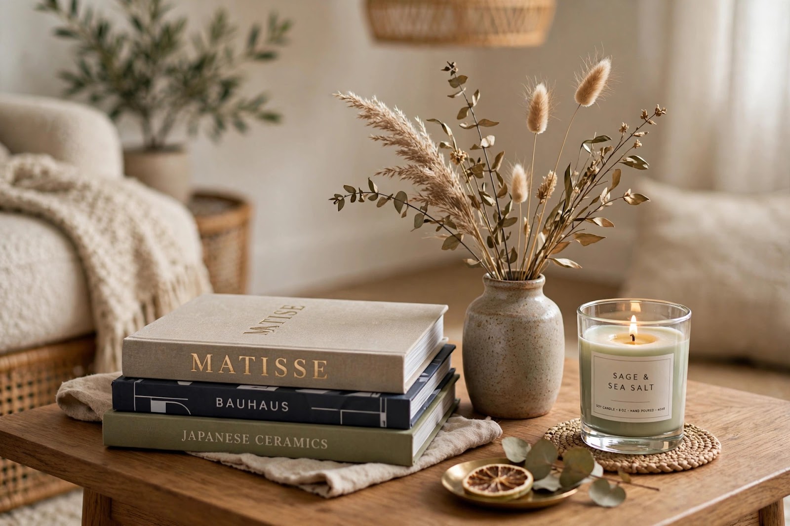 How to Style a Coffee Table: Simple Formulas That Look Collected, Not Cluttered