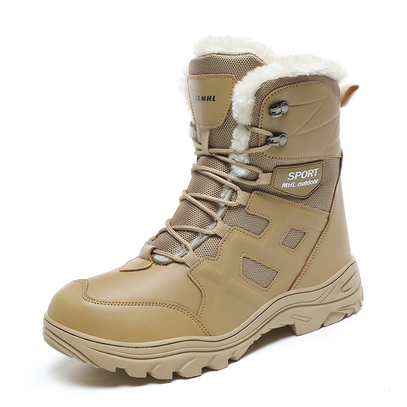 Herren-Winterstiefel, wasserabweisend, gefüttert