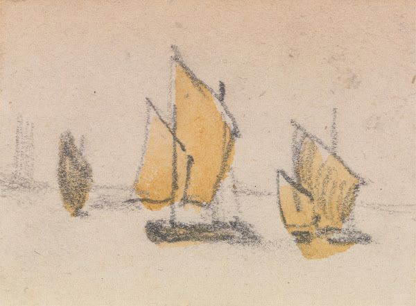 One of a Group of Three Studies on the Venetian Logoon