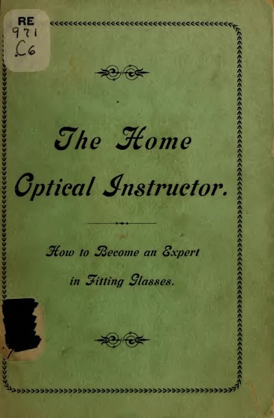 the home optical instructor 1903