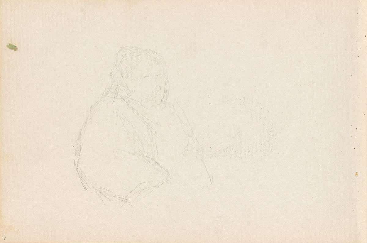 Riss av kvinne Between 1897 and 1898