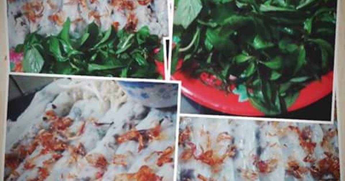 Bánh cuốn tráng chảo