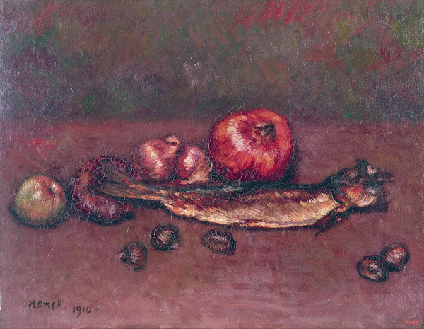 Still Life with Onions and Herring 1910