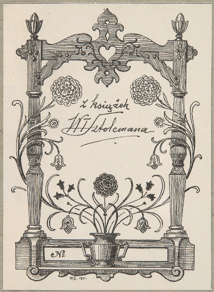 Autoekslibris Władysława Sztolcmana 18731950 1911