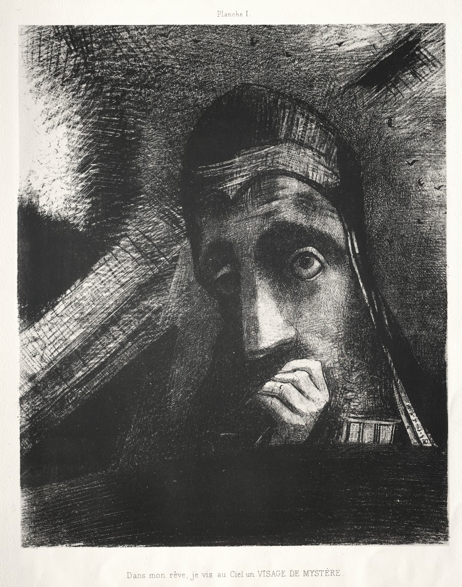 In My Dream I Saw in the Sky a Face of Mystery 1885