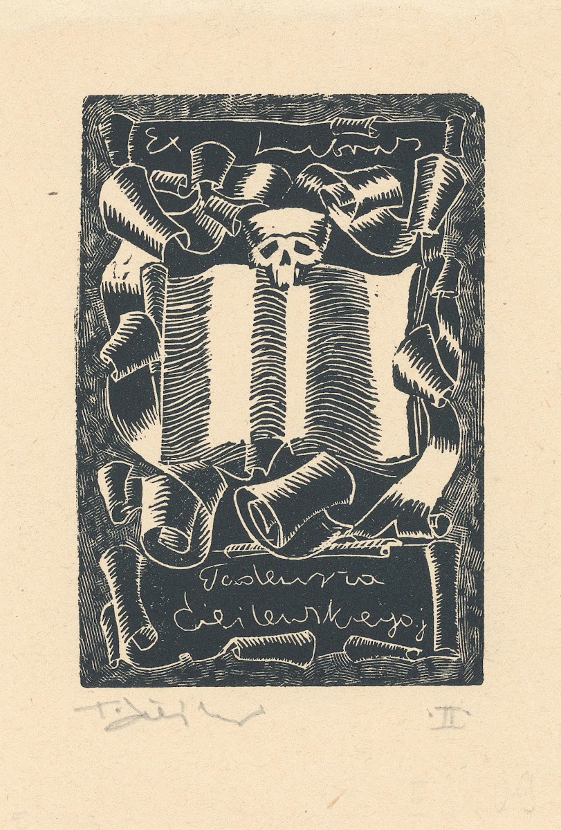 Ex libris Tadeusza Cieślewskiego j 1924