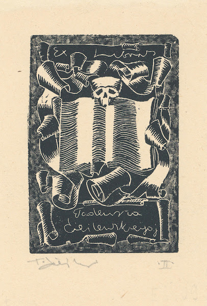 Ex libris Tadeusza Cieślewskiego j 1924