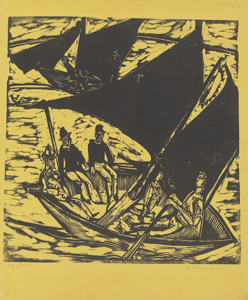 Segelboote bei Fehmarn 1914