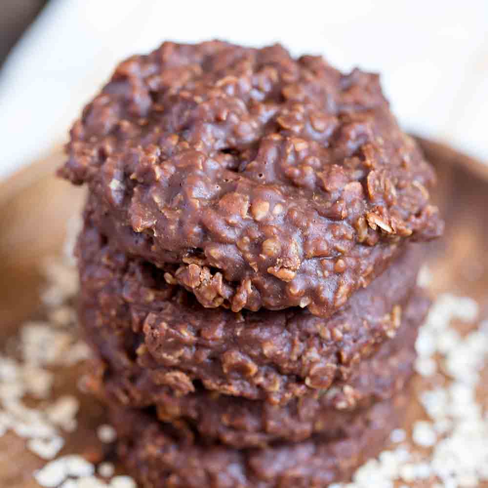Chocolate No-Bake Cookies