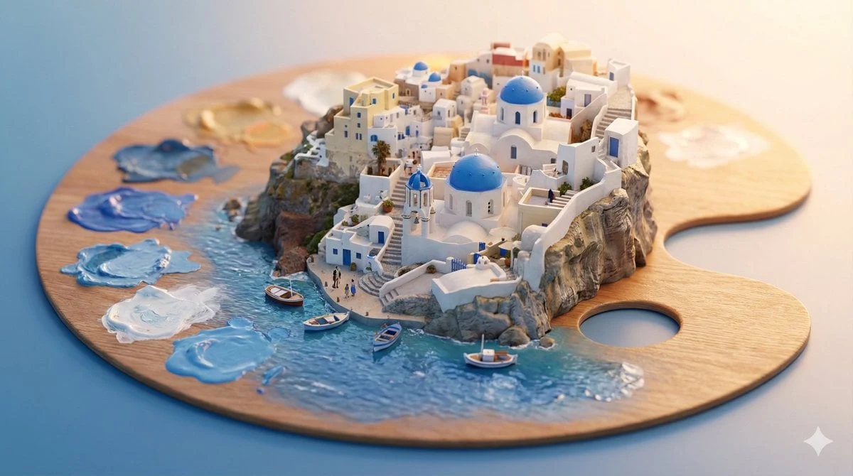 Crea un diorama 3D en miniatura estilizado visto desde una perspectiva en ángulo de 45 grados, haciendo hincapié en la escala...