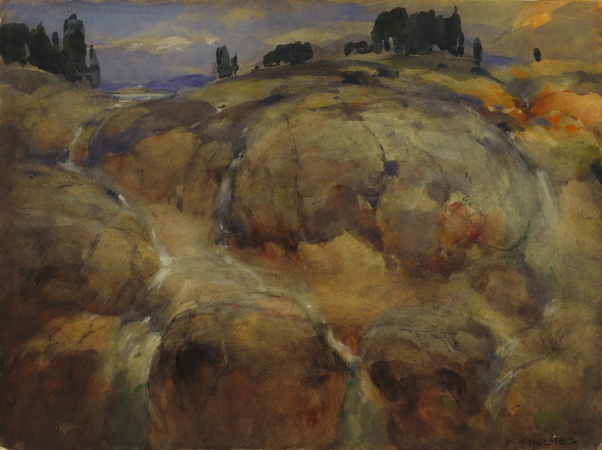 Deserted Bed Of AGlacier