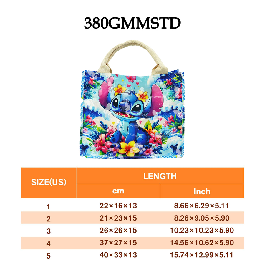380G Cotton-Linen Tote Bag