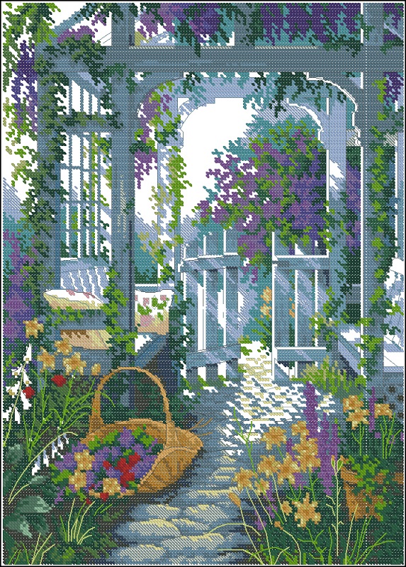 DIM13692 Garden Gate