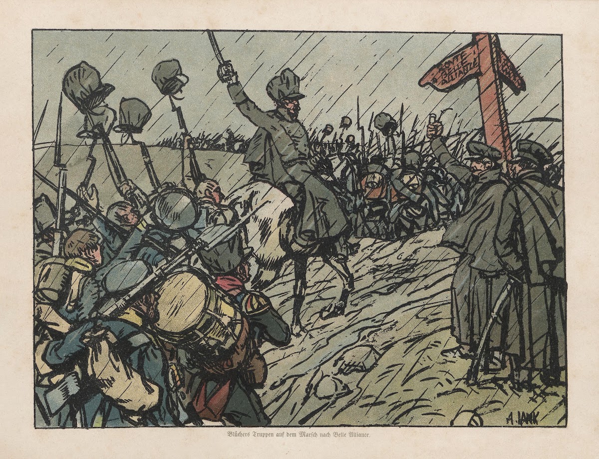 Nach Frankreich hinein 1814 1815 Pl7 1912