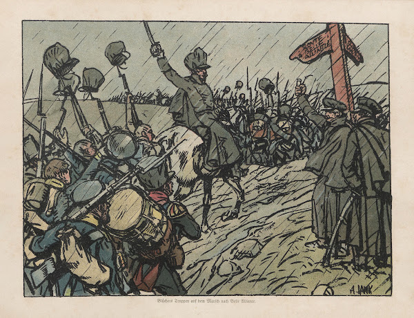Nach Frankreich hinein 1814 1815 Pl7 1912