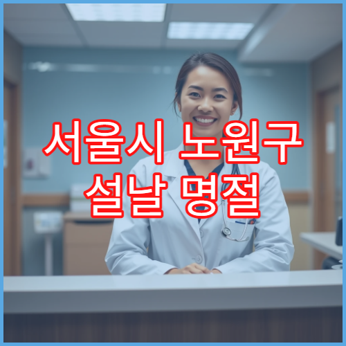 서울시 노원구 설날 명절 류마티스내과 연휴 진료 병원 관절염·만성 통증 상담 가능