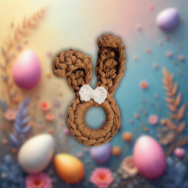 Porta-talheres em Crochê