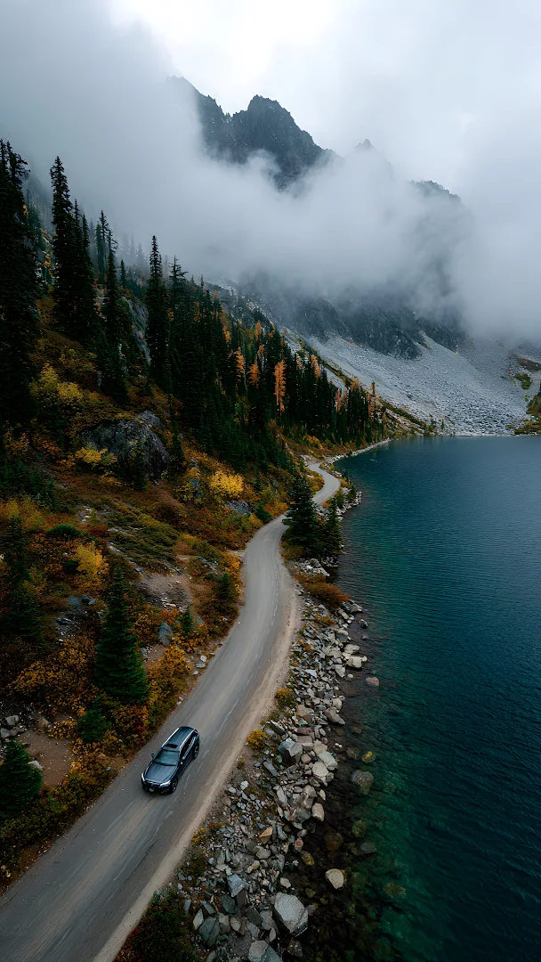 Cosmic Nebula Cloudscape with Violet and Magenta Hues