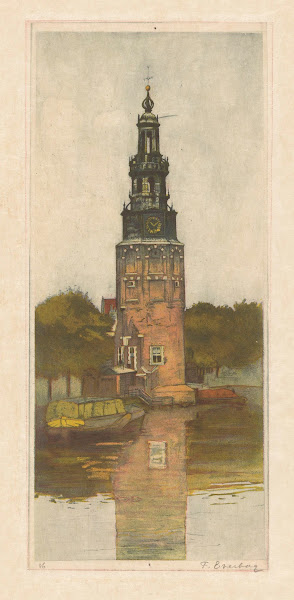 Montelbaanstoren in Amsterdam 1903