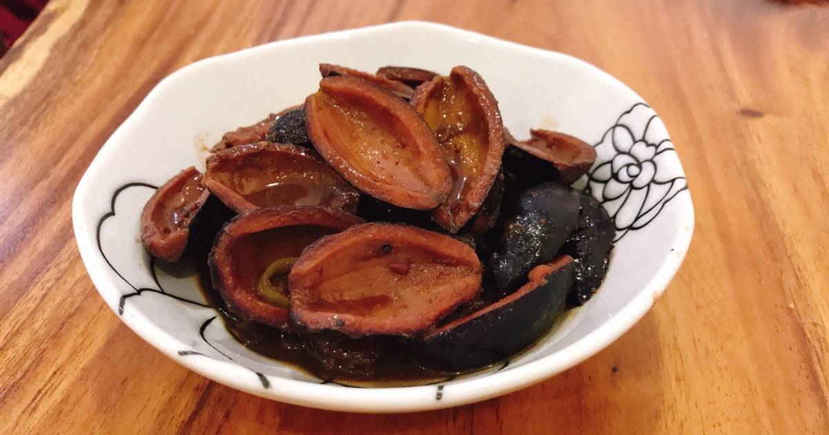 Trám đen kho tương