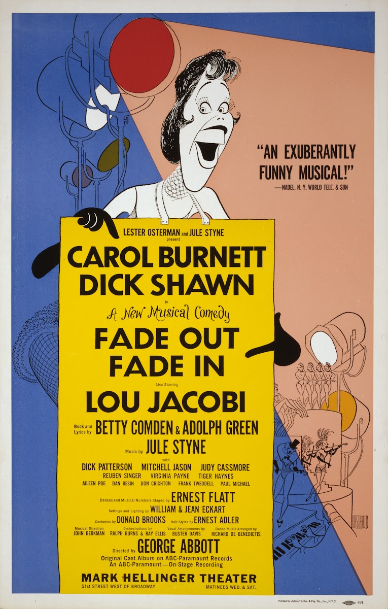 Carol Burnett Dick Shawn  Fade out fade in 1964