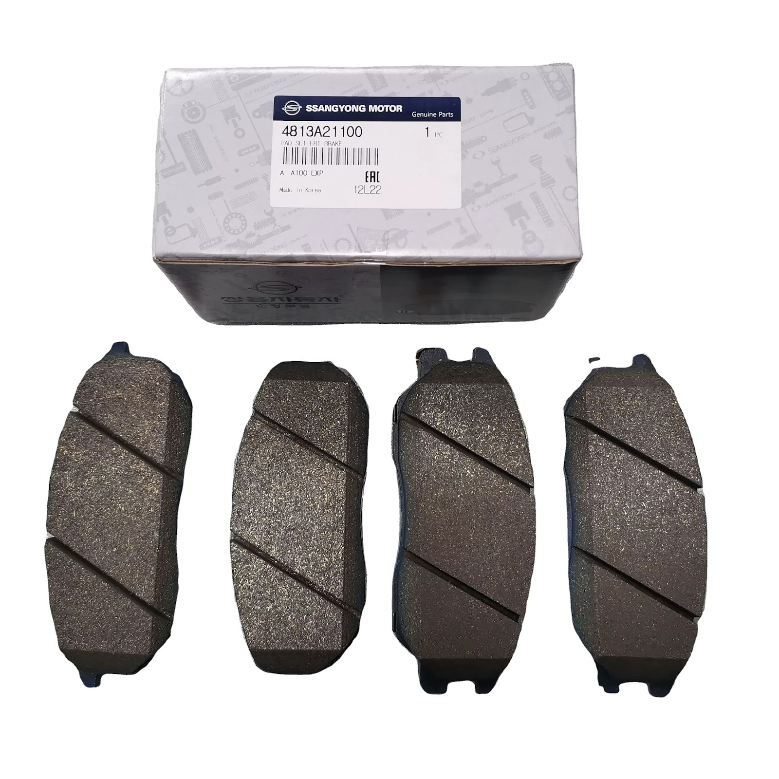 PAD SET-FRONT BRAKE ხუნდი წინა (კალოტკა)