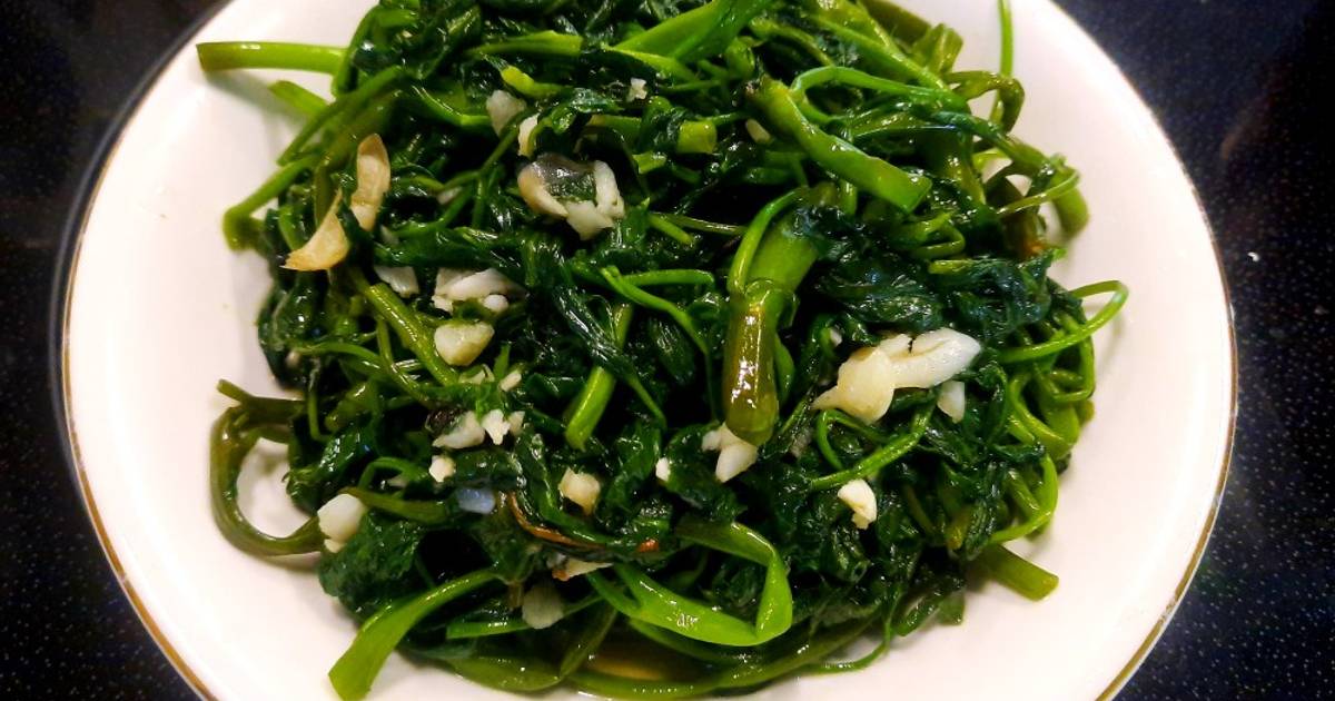 Rau muống xào tỏi