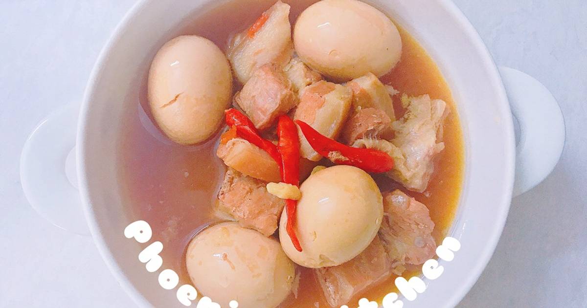 Thịt kho tàu ngon đúng điệu 🥘
